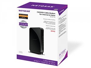 Netgear CM500V-100NAS Cable Modem For Internet  Voice Docsis 3.0