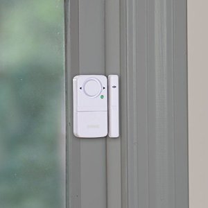 Sabre HSDWA4 Wireless Home Security Door Window Burglar Alarm W 120 Db