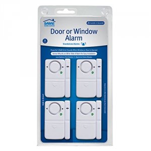 Sabre HSDWA4 Wireless Home Security Door Window Burglar Alarm W 120 Db