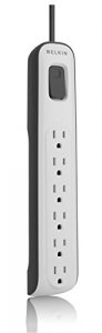 Belkin BV106000-2.5 6out Surge Protectr 2.5ft Cord