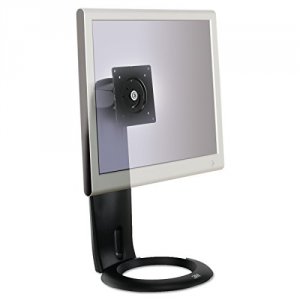 3m MS110MB Monitor Stand Desktop Black Up To 16lbs