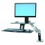 Ergotron 24-391-026 Workfit-a With Suspended Keyboard,single Hd.ideal 