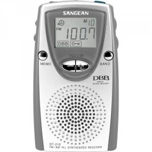 Sangean DT-210 Pocket Str Am Fm W Dig Disply