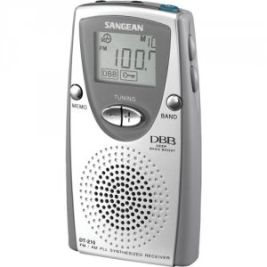 Sangean DT-210 Pocket Str Am Fm W Dig Disply