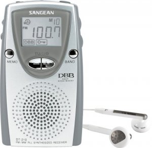 Sangean DT-210 Pocket Str Am Fm W Dig Disply