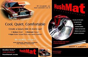 Hushmat 10401 Floordash Kit Silver; 20 Sheets; 12 In. X 23 In.; 38.75 