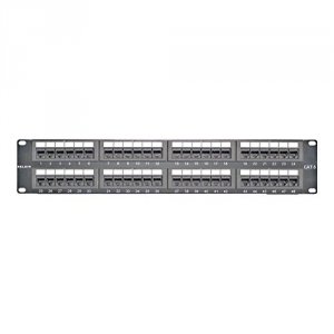 Belkin F4P638-48-AB5 Patch Panel - Patch Panel - Black - 48 Ports