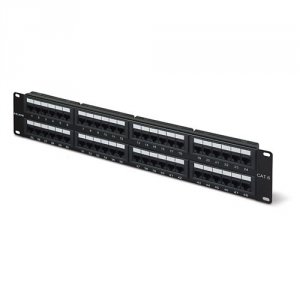 Belkin F4P638-48-AB5 Patch Panel - Patch Panel - Black - 48 Ports