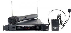 Pyle RA12628 Pro 2-channel Vhf Wireless Microphone System Pylwm2700