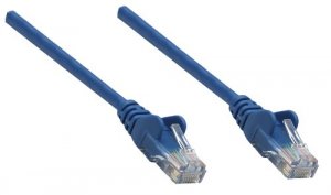 Intellinet 320634 100' Cat5e Utp Patch Cbl Blue