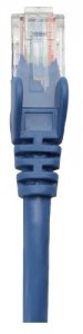 Intellinet 320634 100' Cat5e Utp Patch Cbl Blue