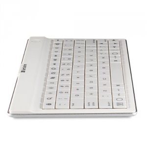 Verbatim 97754 Bluetooth Wireless Ultra-slim Mobile Keyboard, , White