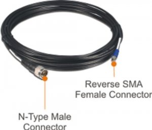 Trendnet Q72726 Tew-l202 2 Meters Lmr200 Reverse Sma To N-type Cable