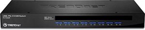 Trendnet  16-port Usb-ps-2 Rack Mount Kvm Switch - 16 X 1 - 16 X Hd-15