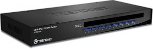 Trendnet  16-port Usb-ps-2 Rack Mount Kvm Switch - 16 X 1 - 16 X Hd-15