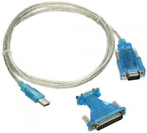 Unitech PW201-2 Serial 9 Pin Rs232 To Usb Male, Usb Adapter Cable Acce