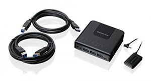 Iogear GUS432 2x4 Usb 3.0 Peripheral Sharing Switch Provides A Conveni