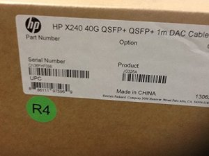 Hp JG326A Hp X240 40g Qsfp+ Qsfp+ 1m Dac Cable