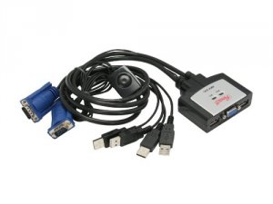 Rosewill RKV-2UC Network Rkv-2uc 2port Usb Kvm Switch Retail