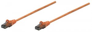 Intellinet 342247 3 Ft Orange Cat6 Snagless Patch Cable