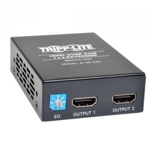 Tripp B126-2A0 2-port Hdmi Over Cat5 Cat6 Audio Video Extender Remote 