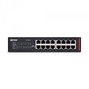 Buffalo BS-GU2016 Gigabit Switch 16port Enet      Green Lifetime Warra