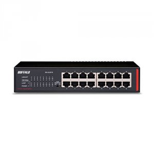 Buffalo BS-GU2016 Gigabit Switch 16port Enet      Green Lifetime Warra