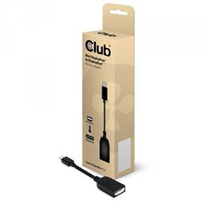 Club CAC-1110 Mini Display Port 1.2a Male To Displayport 1.2a Female  