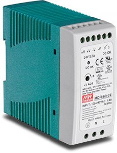 Trendnet TI-M6024 Din Rail 24v 60w Power Supply For Ti-g50 Ti-g62 Ti-g