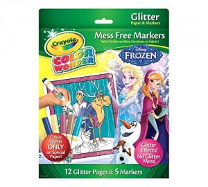 Crayola 75-2409 Color Wonder Glitter    Coloring Pad Disney Frozen