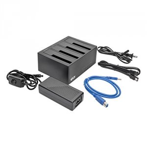 Tripp U339-004 4-bay Docking Station Usb 3.0esata To Sata 2.5-3.5in Ha