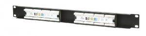 Intellinet 519526 16 Port Cat6 Patch Panel