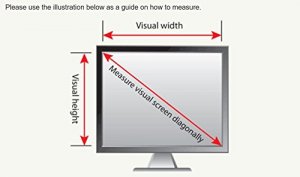 Kantek LCD22W Lcd Protective Filter Silver - For 21.5lcd, 22 Monitor -