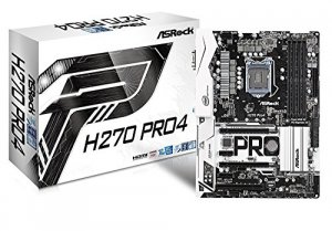 Asrock H270 PRO4 Motherboard H270 Pro4 Core I753 H270 S1151 Ddr4 Sata 