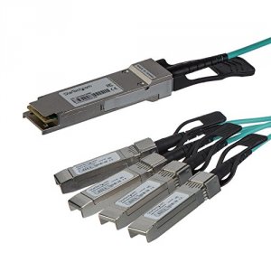 Startech QSFP4X10AO15 Cable  49ft Cisco Qsfp-4x10g-aoc10m Compatible Q