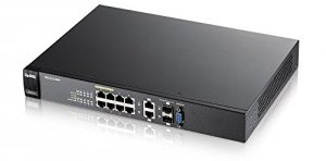 Zyxel GS2210-8HP Network Gs2210-8hp Gbe L2 Poe Switch 802.3at + 2 Dual