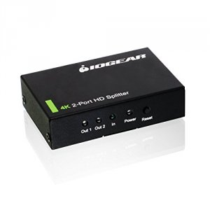 Iogear GHSP8422 4k Ultra Hd 2port Splitter