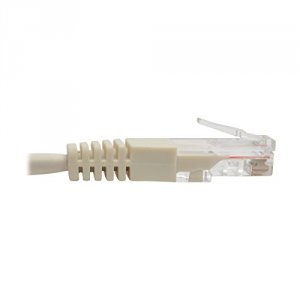 Tripp N002-015-WH Cat5e 350 Mhz Molded Utp Patch Cable (rj45 Mm), Whit