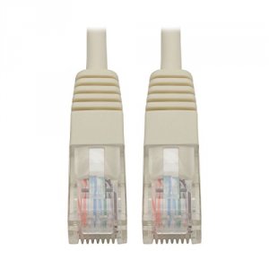 Tripp N002-015-WH Cat5e 350 Mhz Molded Utp Patch Cable (rj45 Mm), Whit