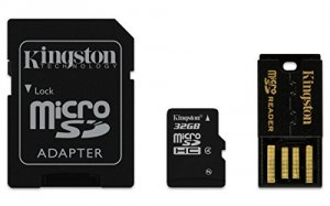 Kingston MBLY4G2/16GB 16gb Micro Sd Multi Kit Mobility Kit Fl Adapter 