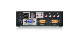 Iogear GCS1802 2 Port Kvmp Switch W Usb Hub