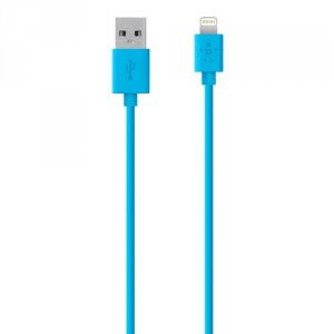 Belkin F8J023BT04-BLU Mix It Lightning Synccharge Cable, 1.2m, 4ft, Bl