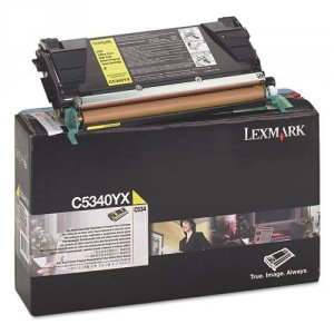 Original Lexmark C5340YX Toner, , Yellow, 7,000 Pg Yield