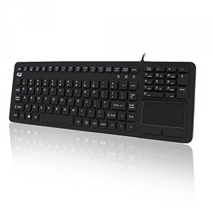 Adesso AKB-270UB Antimicrobial Waterproof Touchpad Keyboard - Cable Co