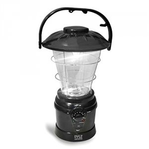 Pyle PSDNL22BK Multi Function Lantern W       Hand Crank Amfm Radio Bl