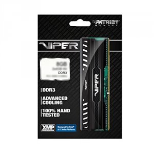 Patriot PV38G186C0K Viper 3 Series, Black Mamba, Ddr3 8gb (2 X 4gb) 18