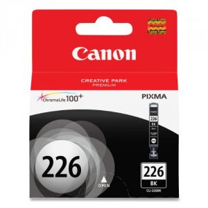 Original Canon 4546B001 Cli-226-b - Black Ink Tank Cartridge - For Ip4