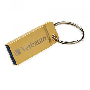 Verbatim 99104 16gb Metal Executive Usb 3.0 Flash Drive - Gold - 16 Gb