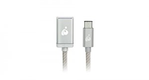 Iogear G2LU3CAF10-SIL Charge  Sync Usb-c To Usb Type-a Adapter - Silve