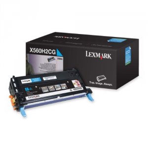 Original Lexmark X560H2CG Toner Cartridge - Laser - High Yield - 10000